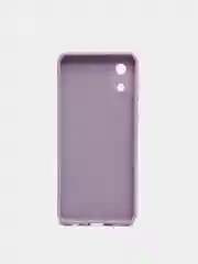 Лавандовый чехол Samsung Galaxy A03 Core, Галакси А03 Кор силиконовый, цветной, с мягким подкладом