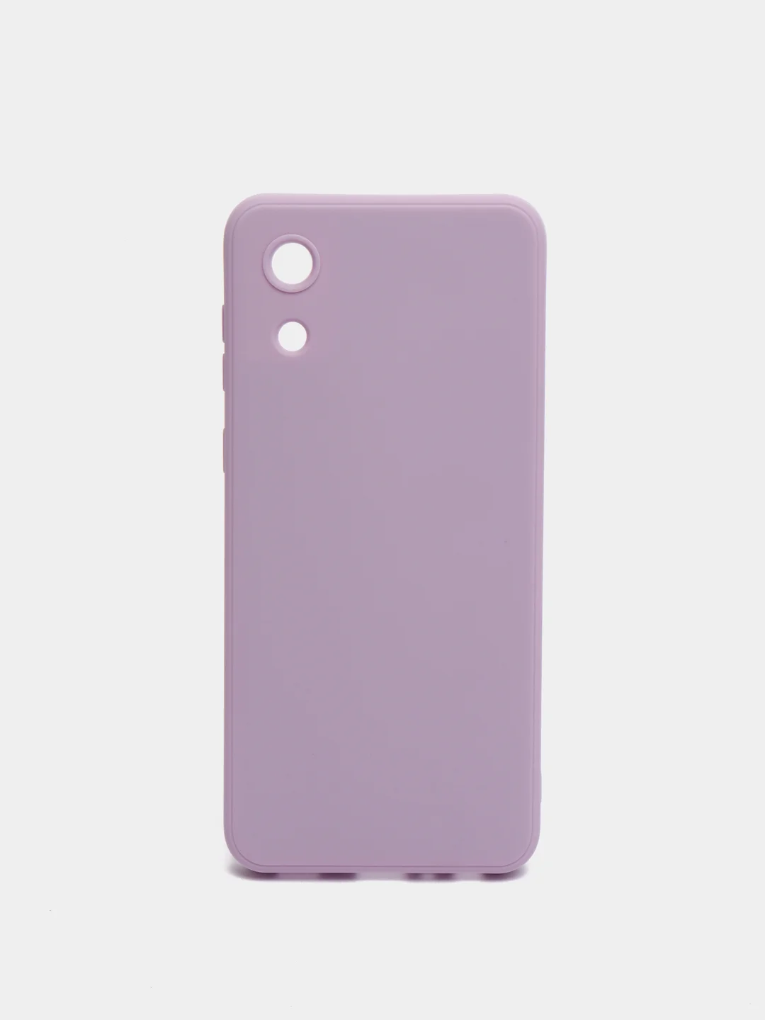 Лавандовый чехол Samsung Galaxy A03 Core, Галакси А03 Кор силиконовый, цветной, с мягким подкладом