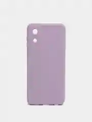Лавандовый чехол Samsung Galaxy A03 Core, Галакси А03 Кор силиконовый, цветной, с мягким подкладом