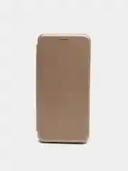 Золотой чехол-книжка Samsung Galaxy A03, Самсунг Галакси А03