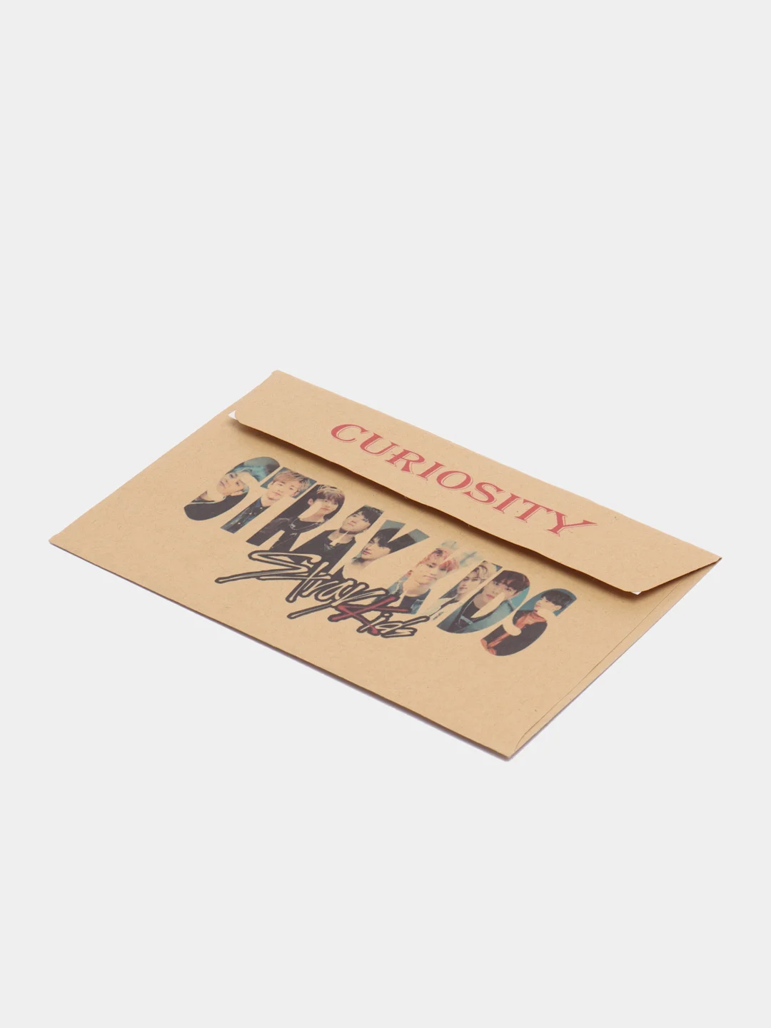 Аметистовый конверт подарочный с фото открыткой, k-pop Stray kids, BTS