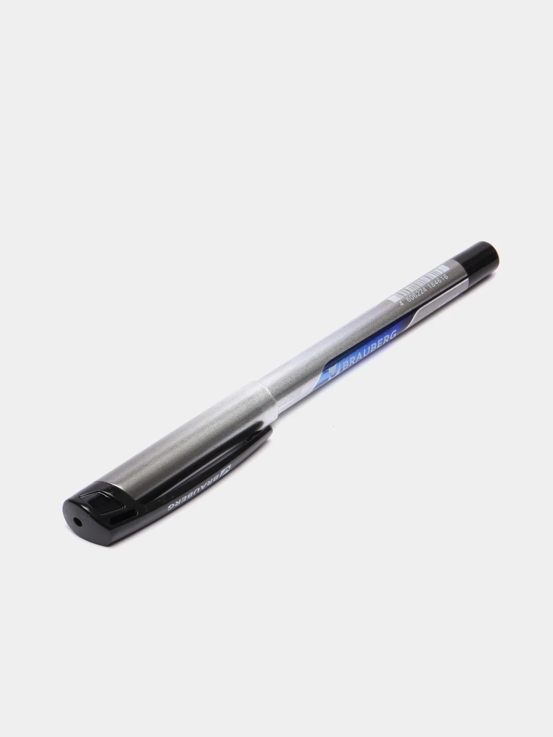 Ручка шариковая масляная с грипом BRAUBERG "Signature", СИНЯЯ