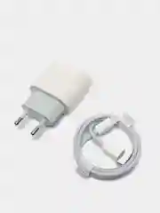 Быстрая зарядка для iPhone 20W, блок питания Apple Type-C 20W + кабель Type-C/Lighning