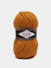Горчичный пряжа Alize Lanagold, 240 м