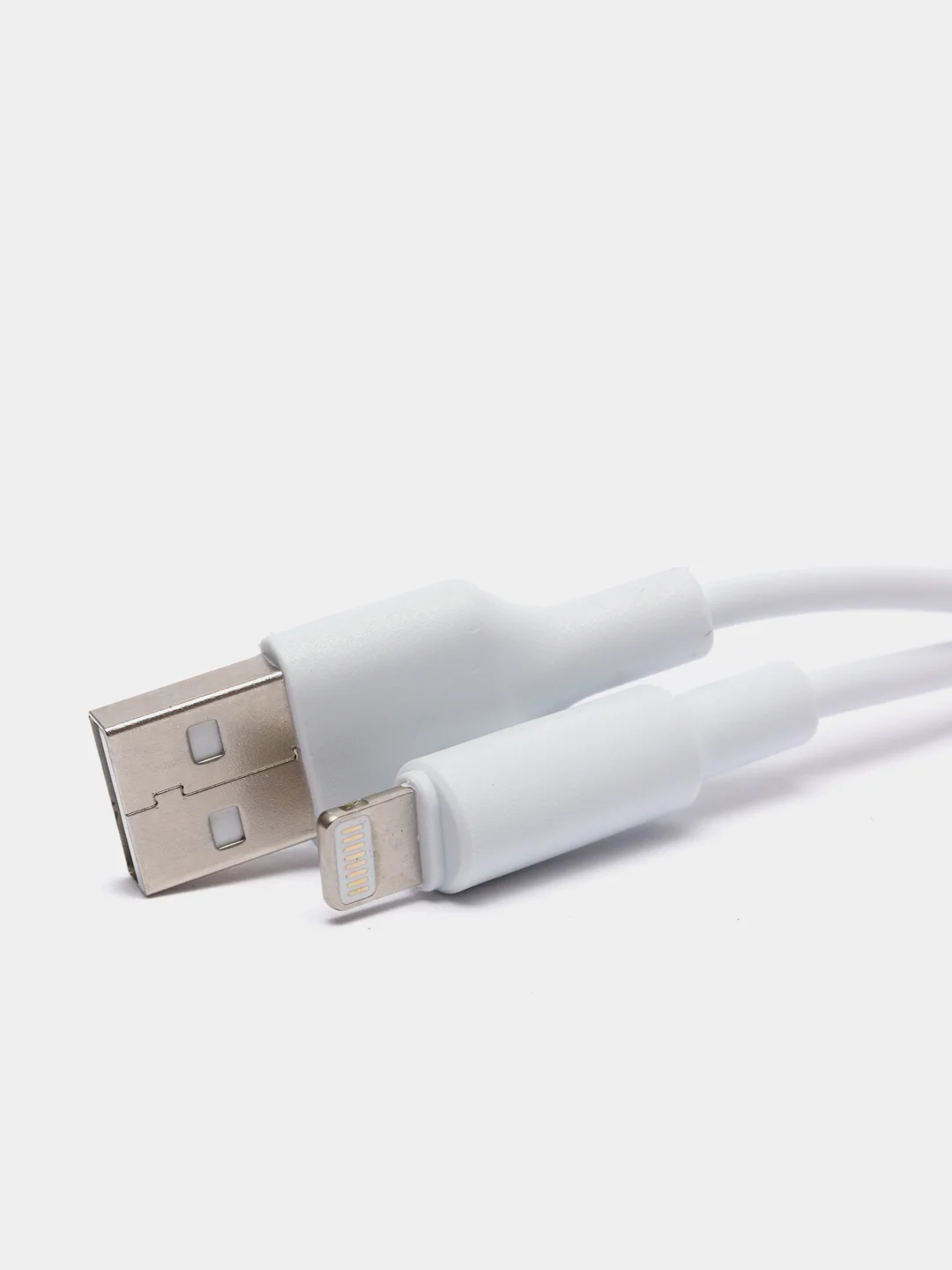 Белый кабель зарядный Hoco X25 lightning для Apple iPhone