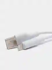 Белый кабель зарядный Hoco X25 lightning для Apple iPhone