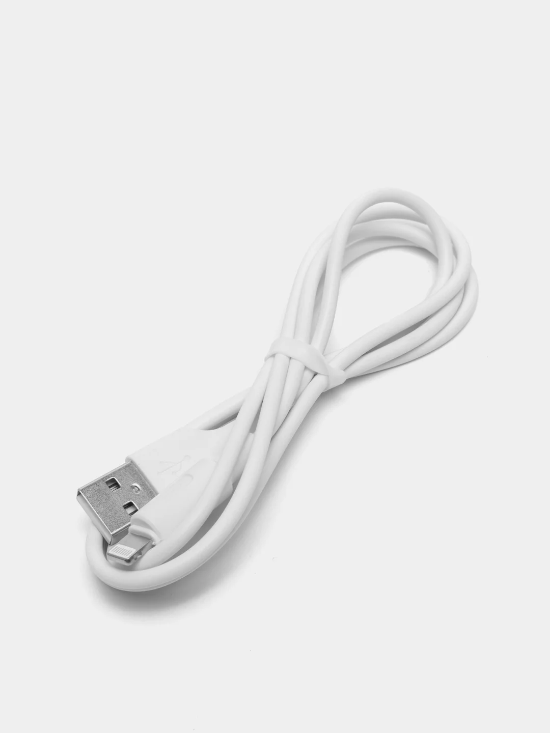 Белый кабель зарядный Hoco X25 lightning для Apple iPhone