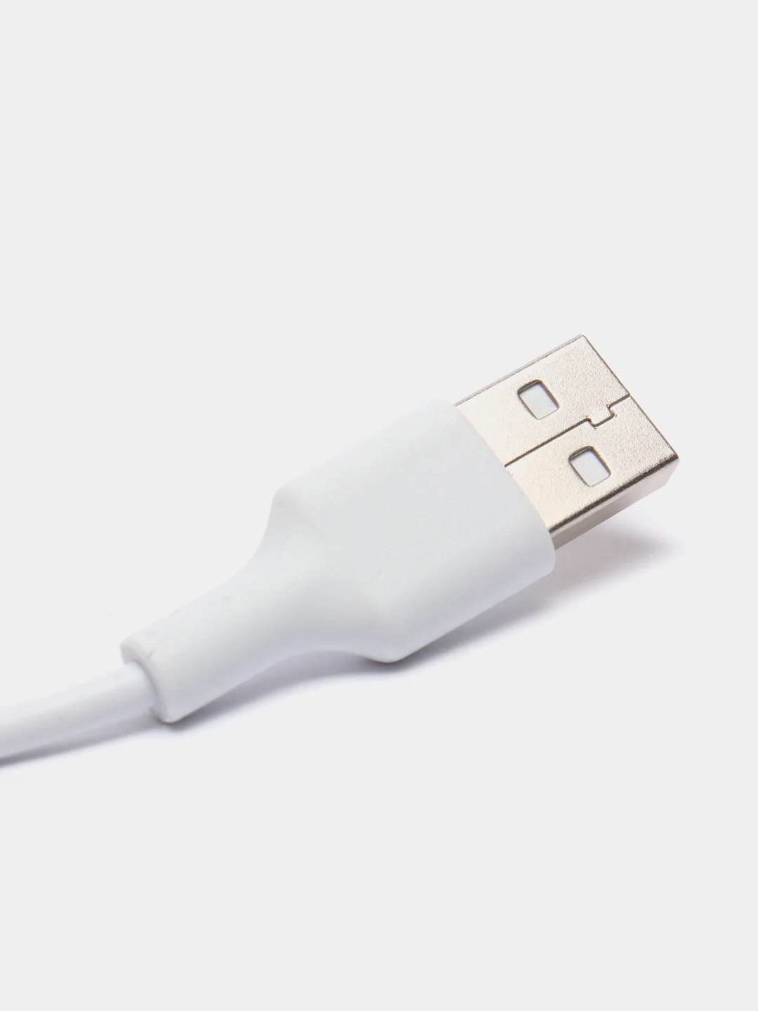 Белый кабель зарядный Hoco X25 lightning для Apple iPhone