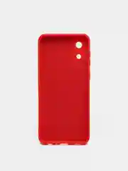 Красный чехол Samsung Galaxy A03 Core, Галакси А03 Кор силиконовый, цветной, с мягким подкладом