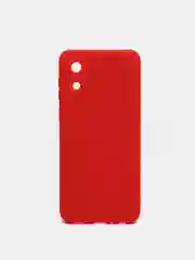 Красный чехол Samsung Galaxy A03 Core, Галакси А03 Кор силиконовый, цветной, с мягким подкладом