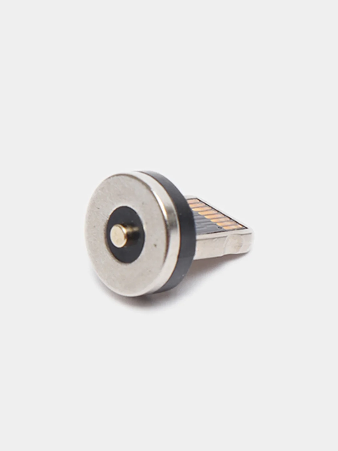 Серый магнитный кабель для зарядки Micro USB, Type C, Lightning