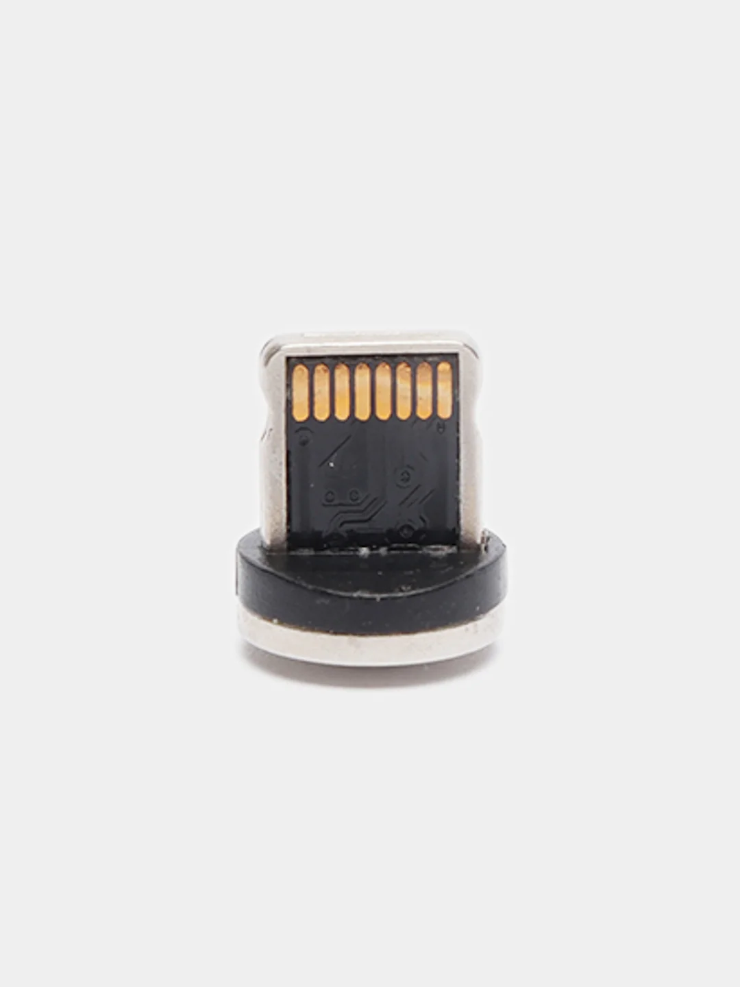 Серый магнитный кабель для зарядки Micro USB, Type C, Lightning