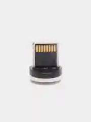 Серый магнитный кабель для зарядки Micro USB, Type C, Lightning
