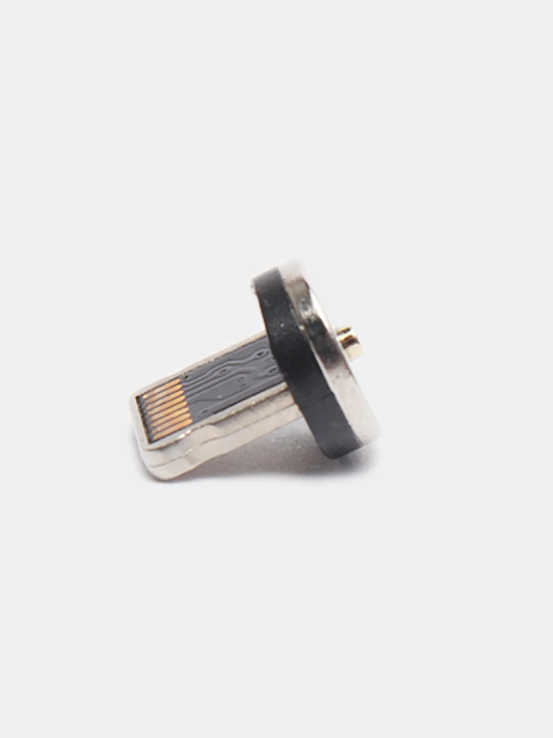 Серый магнитный кабель для зарядки Micro USB, Type C, Lightning