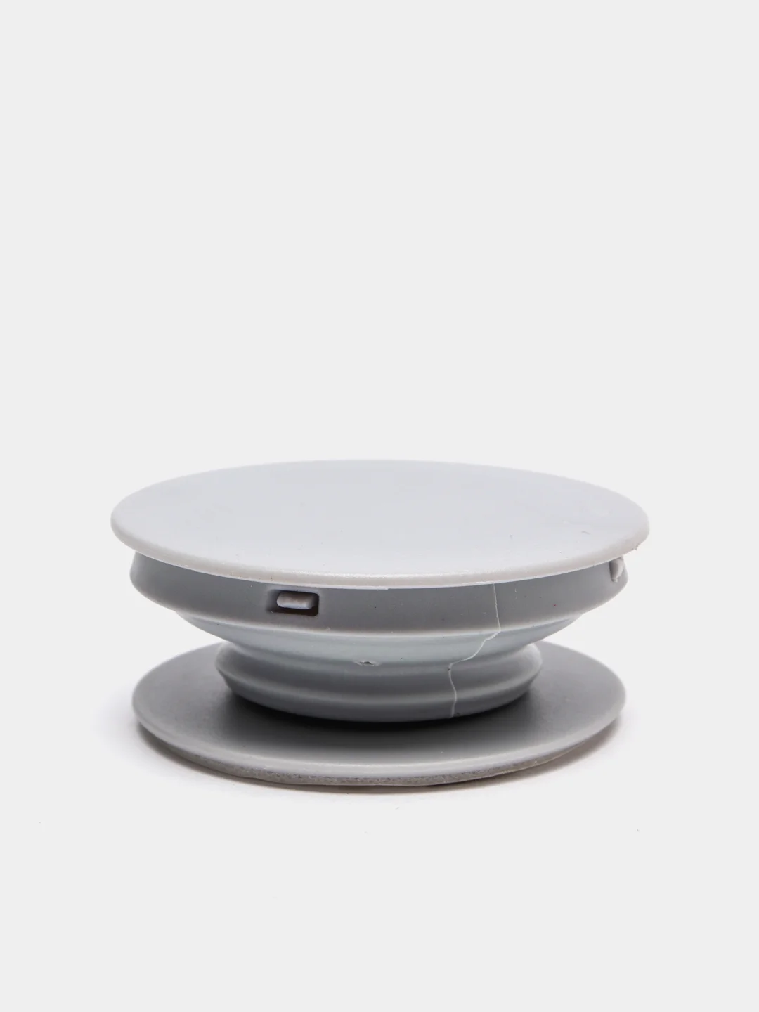 Серый держатель для телефона Попсокет PopSocket