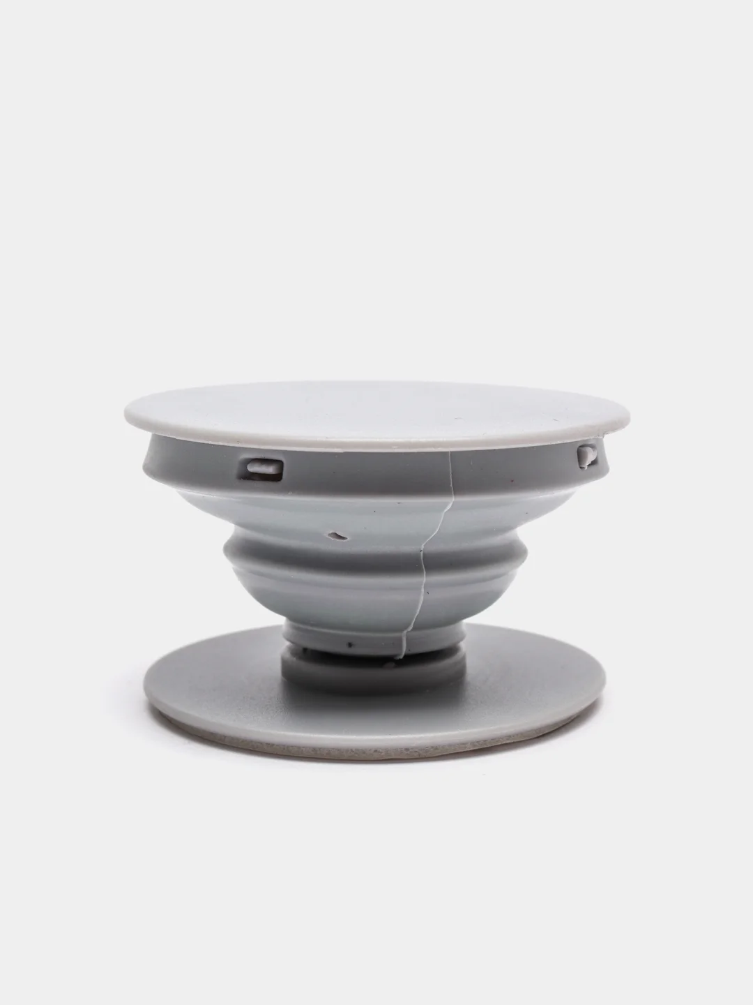 Серый держатель для телефона Попсокет PopSocket
