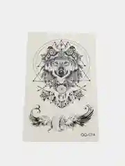 Аметистовый временная переводная татуировка на тело, тату, татушка, tatto, тату цветок, рисунок