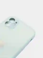 Ледяной чехол силиконовый со стеклянной панелью для Apple iPhone 11 (Айфон 11)