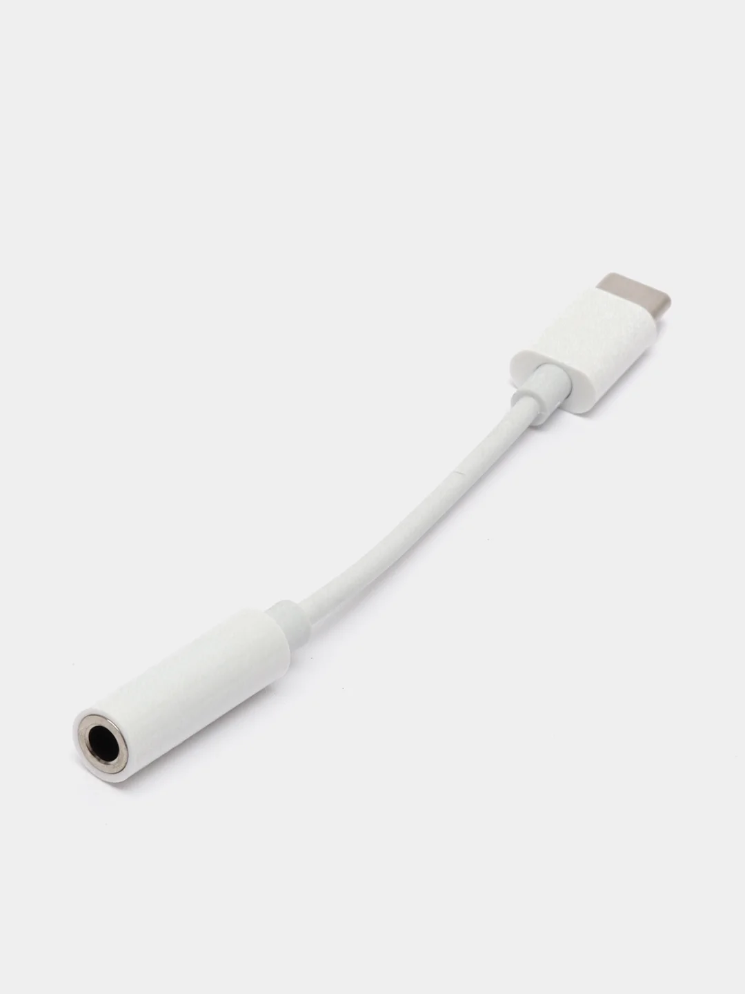 Аудио цифровой адаптер-переходник AUX с Type-C на Jack 3.5 mm, чип ЦАП встроен