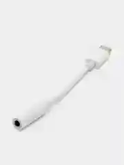 Аудио цифровой адаптер-переходник AUX с Type-C на Jack 3.5 mm, чип ЦАП встроен