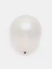 Черный воздушный шар, серый, 30 см