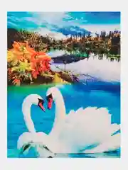Алый алмазная мозаика "Природа" на подрамнике, 40*50 см