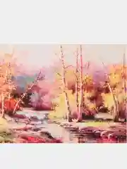 Багровый алмазная мозаика "Природа" на подрамнике, 40*50 см