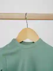 Зеленый детский комплект из кашкорсе