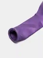 Лазурный шары воздушные, хром
