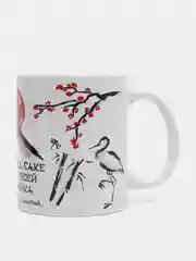 Кружка с рисунком "Гейша под саке"