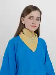 Бежевый бандана на голову, платок на шею, повязка на голову