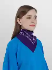 Фиолетовый бандана