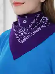 Фиолетовый бандана