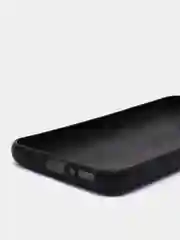 Синий чехол для Samsung M31 под кожу силиконовый