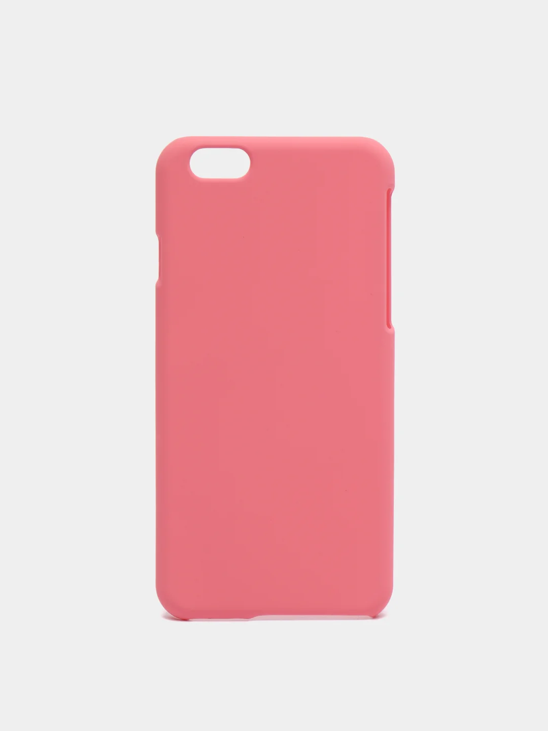 Розовый чехол для iPhone 6/6s пластиковый, матовый