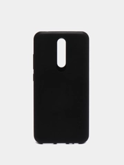Чехол Redmi 8, Redmi 8A, черный, силиконовый