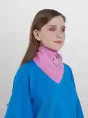 Розовый бандана