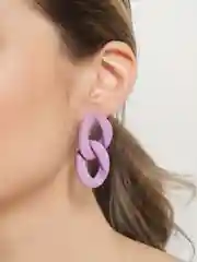 Серьги витой эллипс