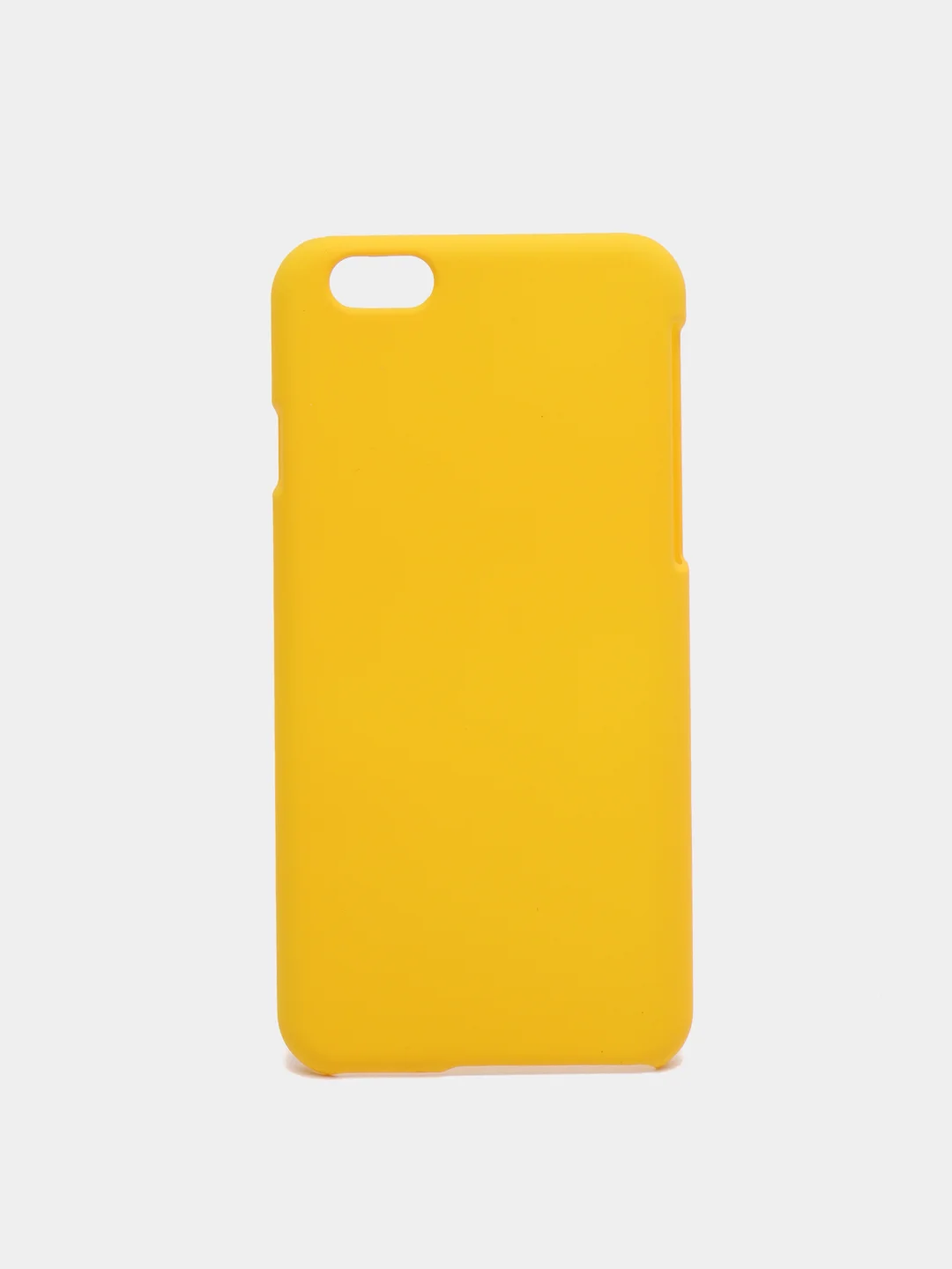 Желтый чехол для iPhone 6/6s пластиковый, матовый