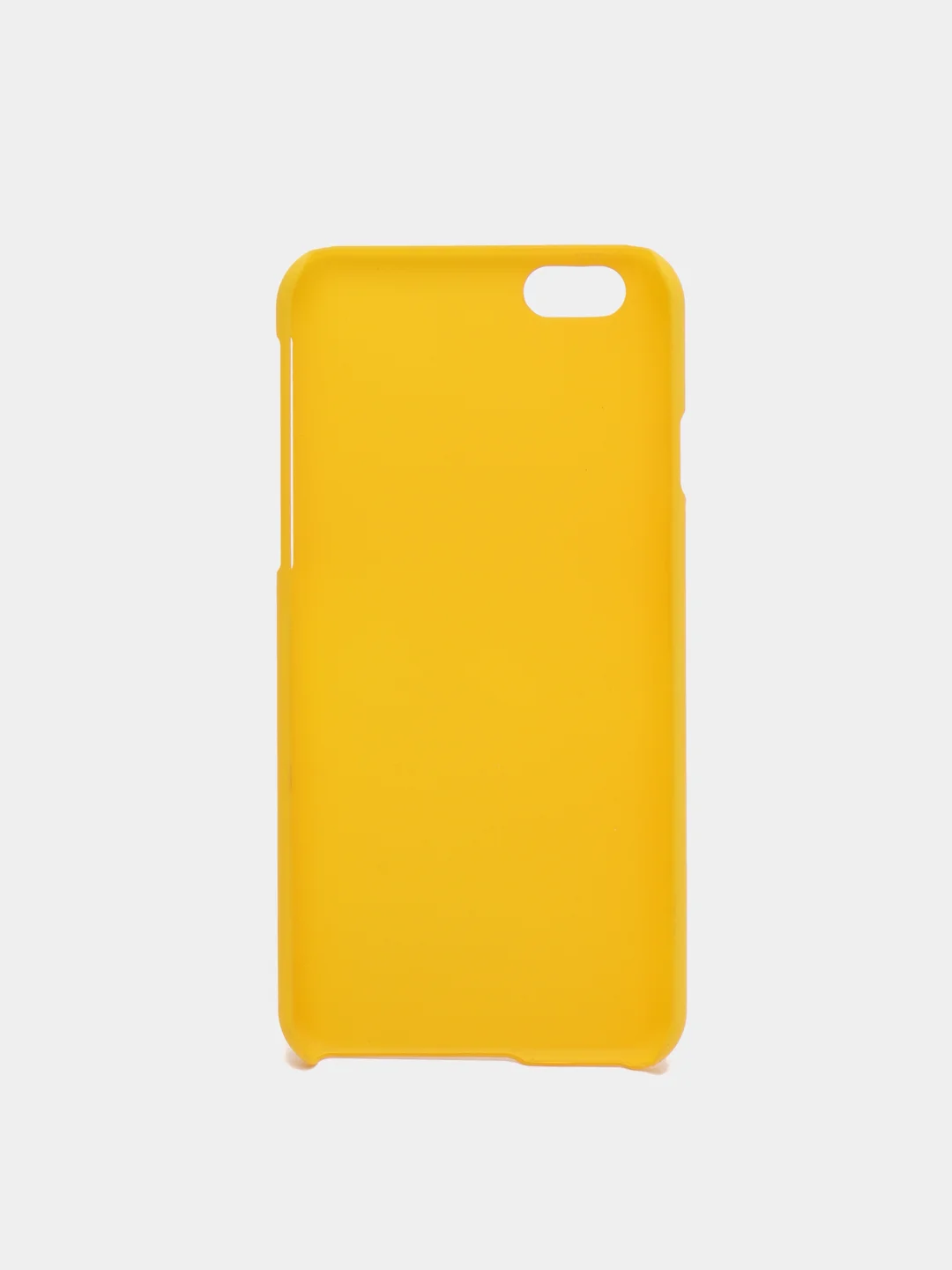 Желтый чехол для iPhone 6/6s пластиковый, матовый