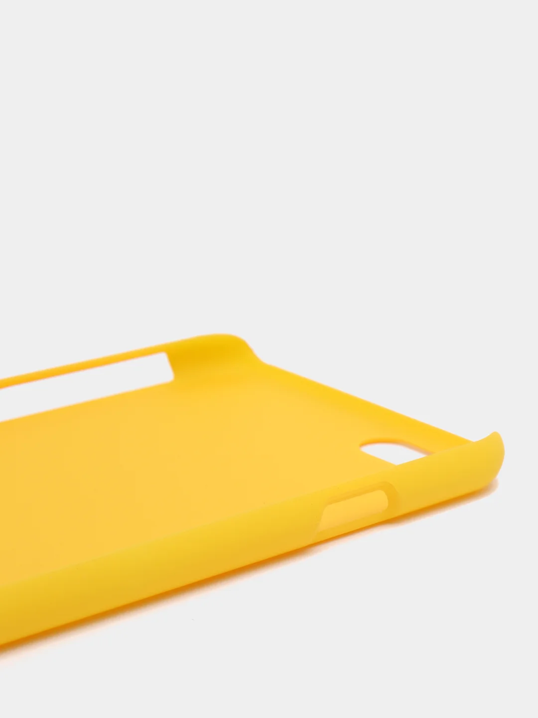 Желтый чехол для iPhone 6/6s пластиковый, матовый