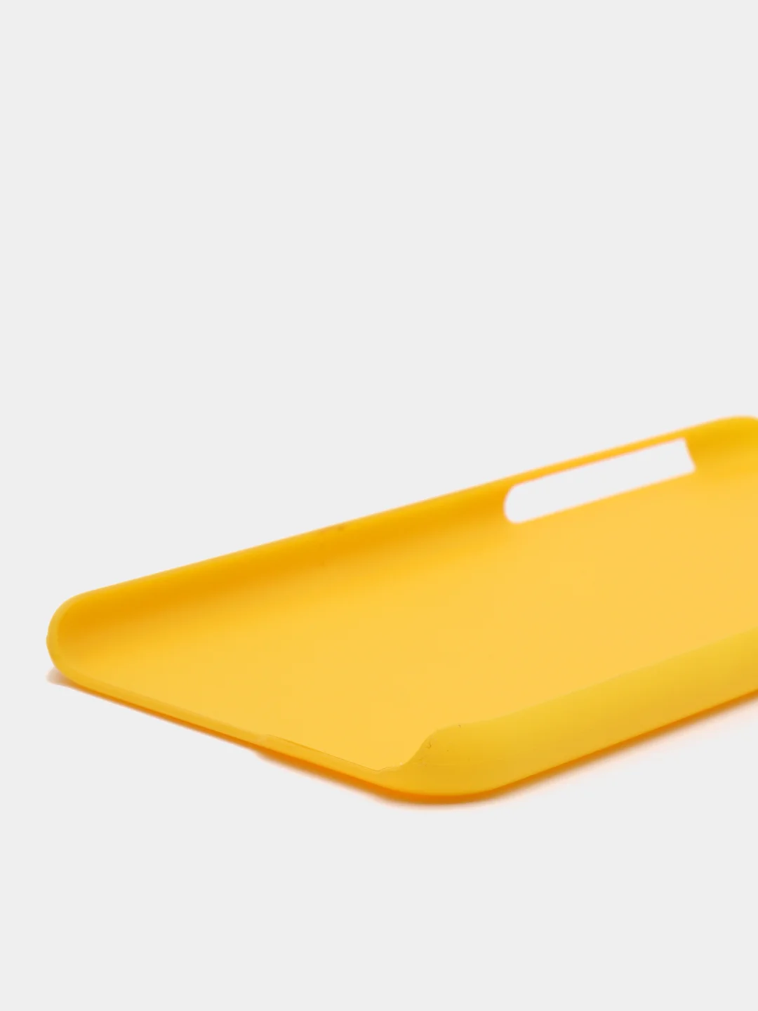 Желтый чехол для iPhone 6/6s пластиковый, матовый