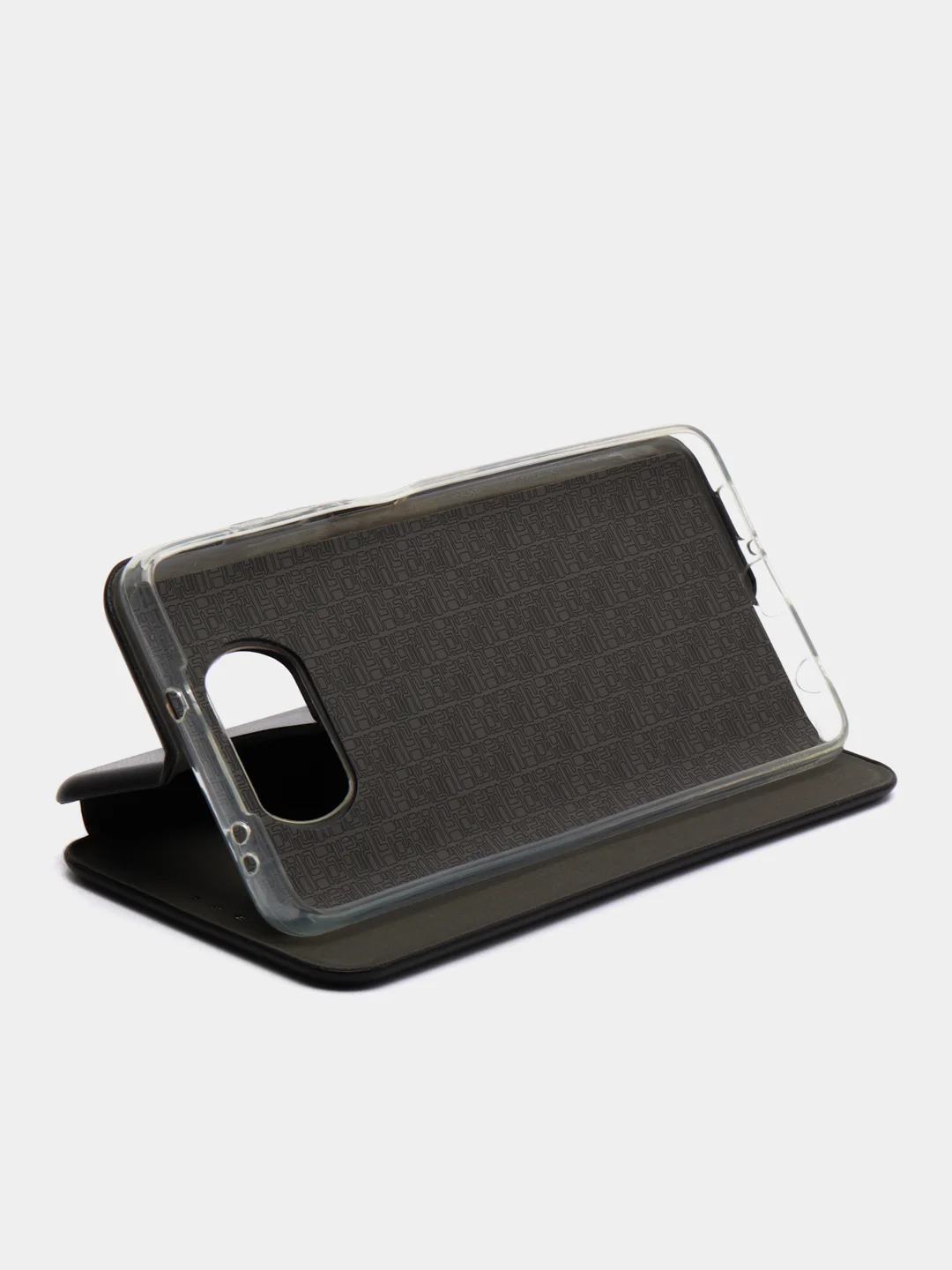Черный чехол книжка Poco X3/ Poco X3 Pro