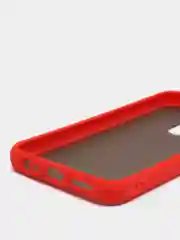 Красный чехол для Redmi 8 матовый, противоударный