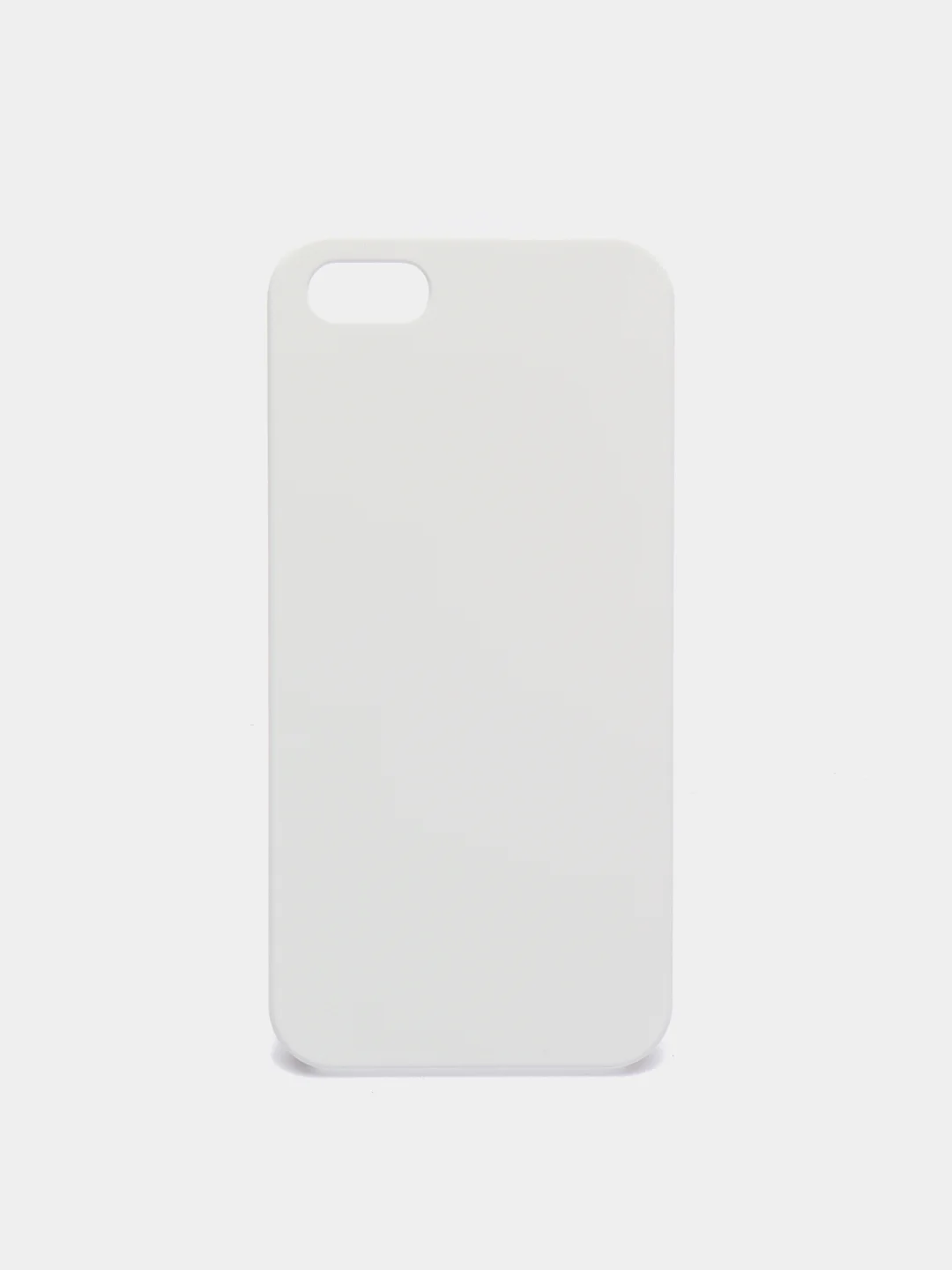 Белый чехол для Iphone 5/5s/SE пластиковый матовый