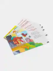 "Уроки безопасности". Обучающие карточки на картоне со стихами