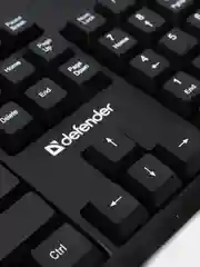 Клавиатура Defender Office HB-910 RU,черный,полноразмерная