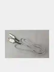Белый кабель Lightning iPhone,Type-C и Micro-USB для быстрой зарядки и передачи данных 1 метр