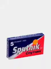 Лезвие для бритья классическое Рапира "Платина Люкс" и Sputnik, 5 штук