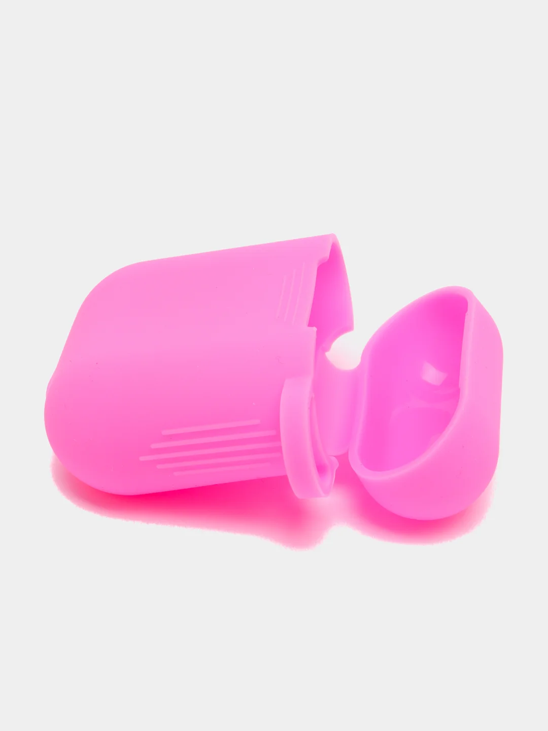 Розовый чехол для наушников Apple AirPods 1, 2, TWS i9s, i10, i12, i13, i14, i15, i100